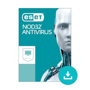 ESET NOD32 Antivirus | 2021 Edition | 1 Device | 1 Year | Antivirus Software | Gamer Mode | Small System Footprint…