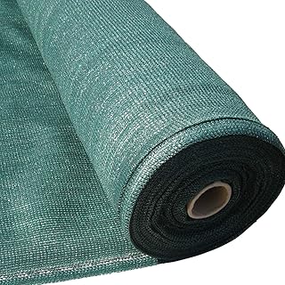Masgard® Schattiergewebe 150 g/m² Verschiedene Abmessungen (Schattierwert ca. 90%) Sonnenschutz Sichtschutz Windschutz Zaunblende (2,00 m x 10,00 m = 20 m² (gefaltet))