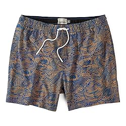 Huckberry Wellen Performance Lined Swim Trunks