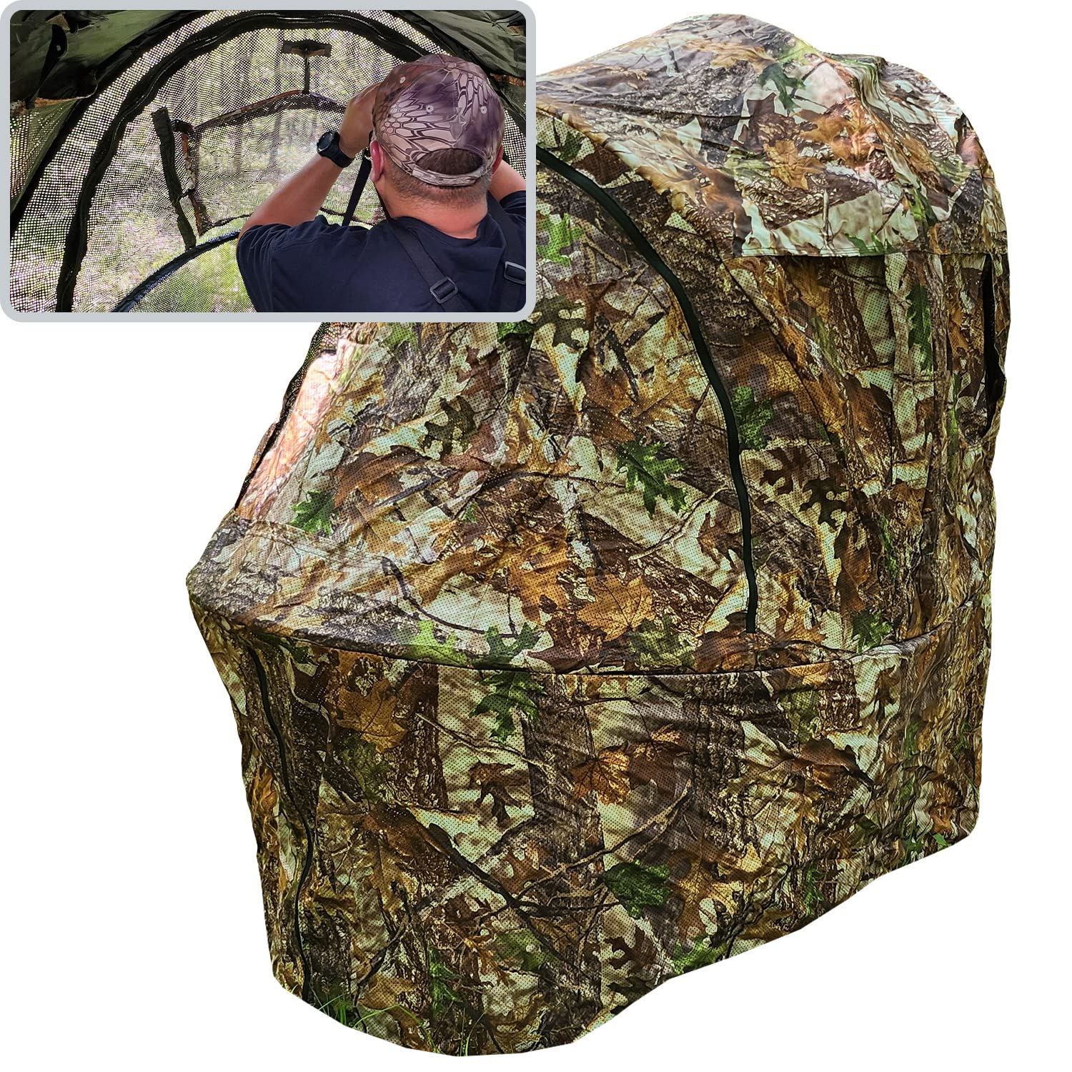 Ameristep Deluxe Tent Chair Blind Hunting Blind S, Hunting