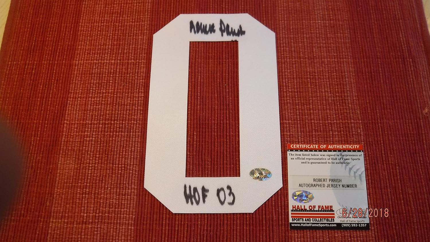 robert parish jersey