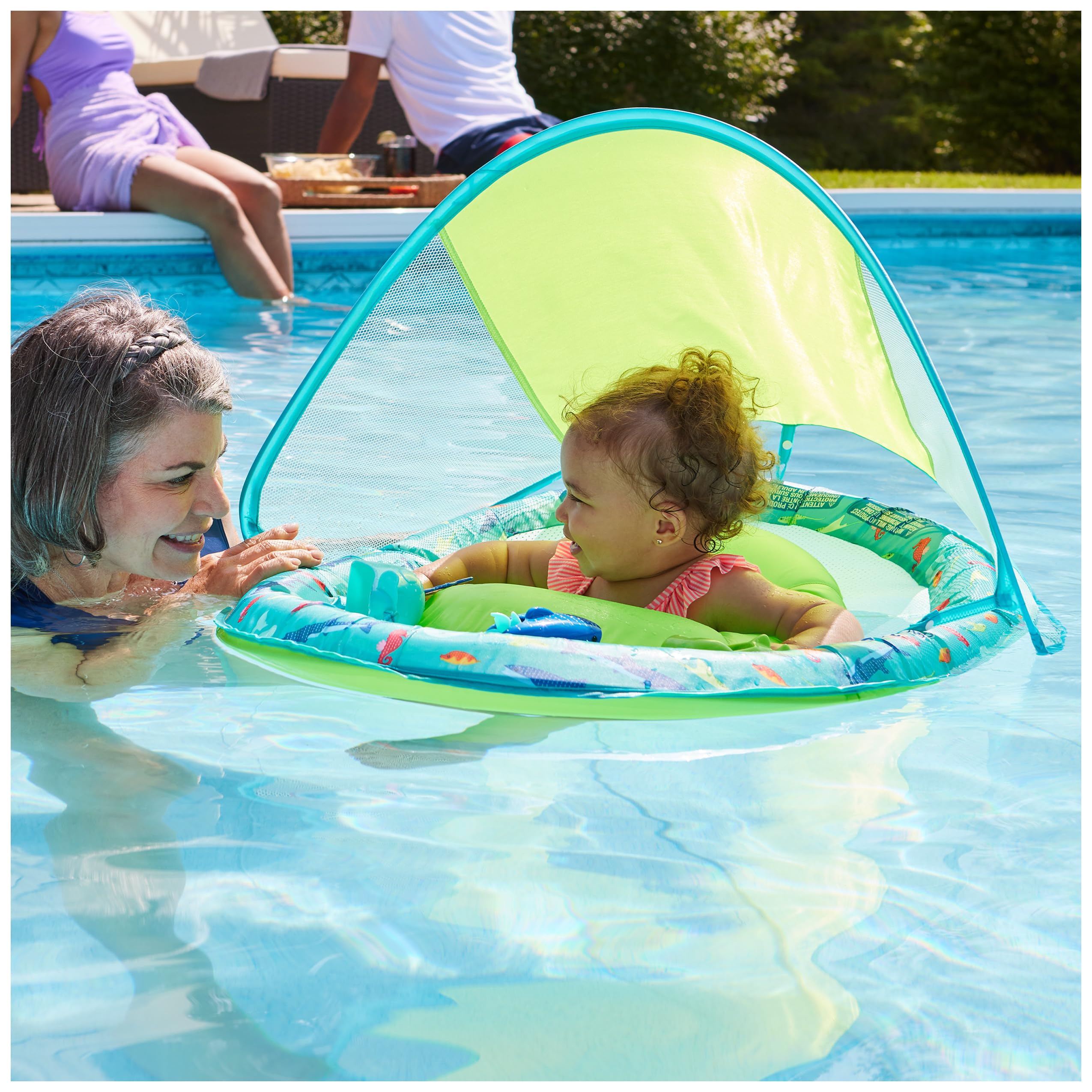 SwimWays Baby Spring Float Splash N Play