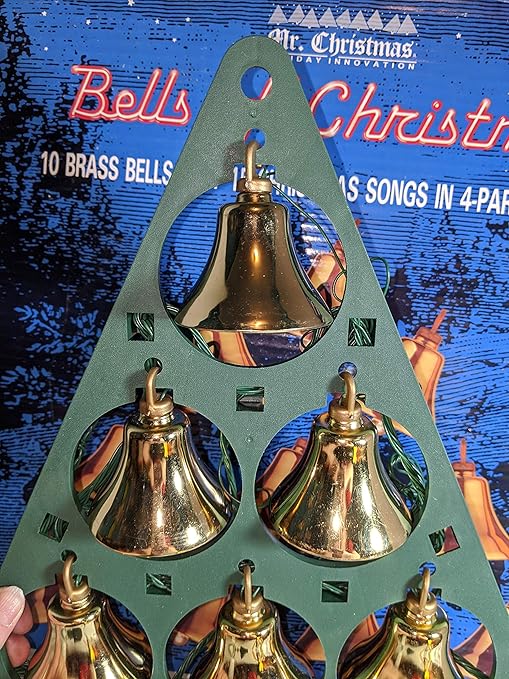 Mr Christmas Bells Of Christmas Brass Lighted Musical Bells Amazon Ca Home Kitchen Mr Christmas Bells Of Christmas