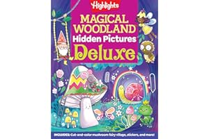 Magical Woodland Hidden Pictures Deluxe: 96 Pages of Magical Recipes, Crafts, Forest Puzzles and Stickers, Search for Mushrooms, Gnomes, Woodland Animals and More (Highlights Hidden Pictures)