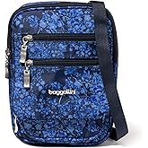 Baggallini Journey Crossbody Bags for Women 9x6 Small Lightweight Travel Handbag W/RFID