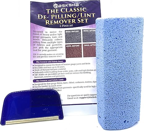 Dasksha Sweater Stone Pill Remover 