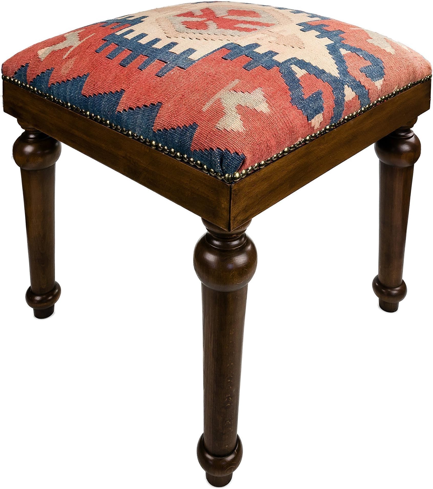 ottoman - kilim pouf