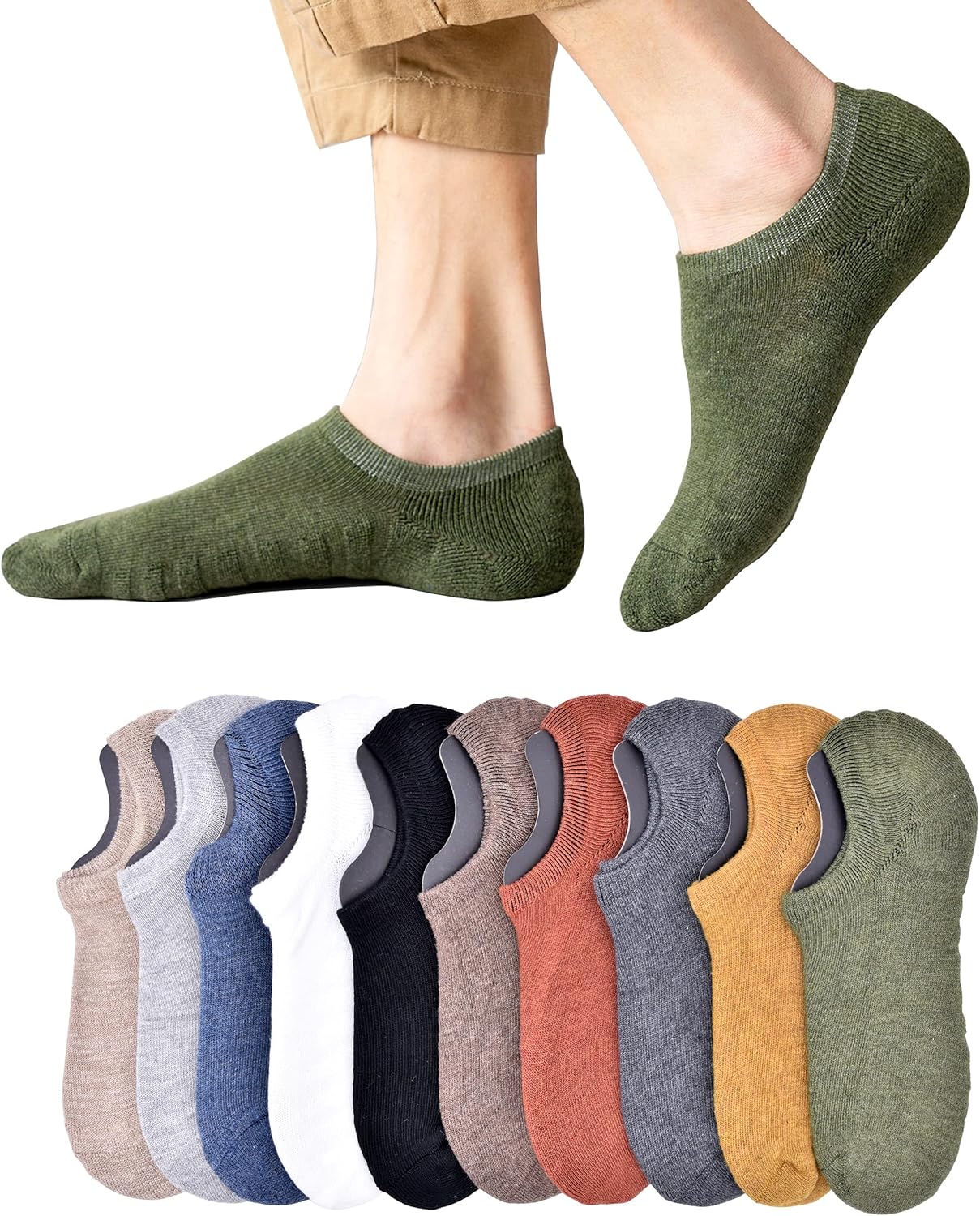 No Show Athletic Socks 510 Pairs Hiking Running Ankle Socks For Women