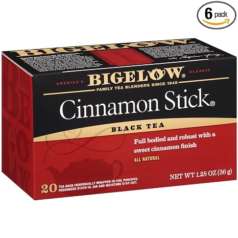 Bigelow Black tea cinnamon Stick - 20ct (072310001787)