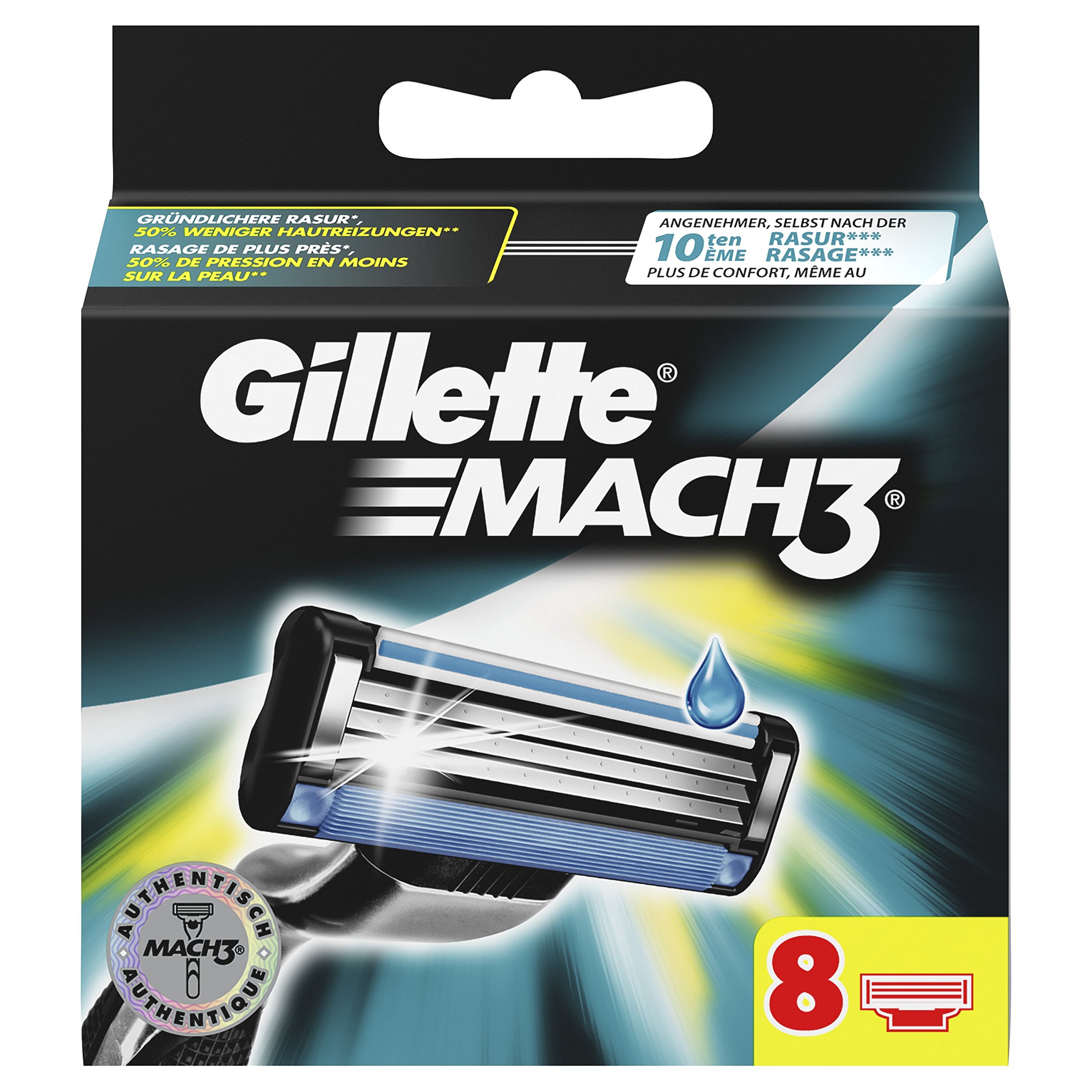 Gillette Mach3 Razor Blades for Men