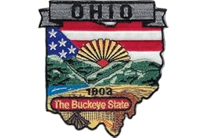 FINDINGKING Ohio State Map Patch 3"