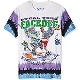 Liquid Blue Men's Grateful Dead Steal Your Face Off T-Shirt