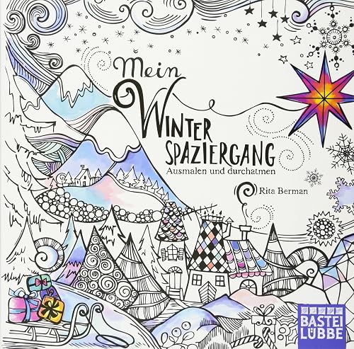 Download Mein Winterspaziergang: Ausmalen und durchatmen PDF