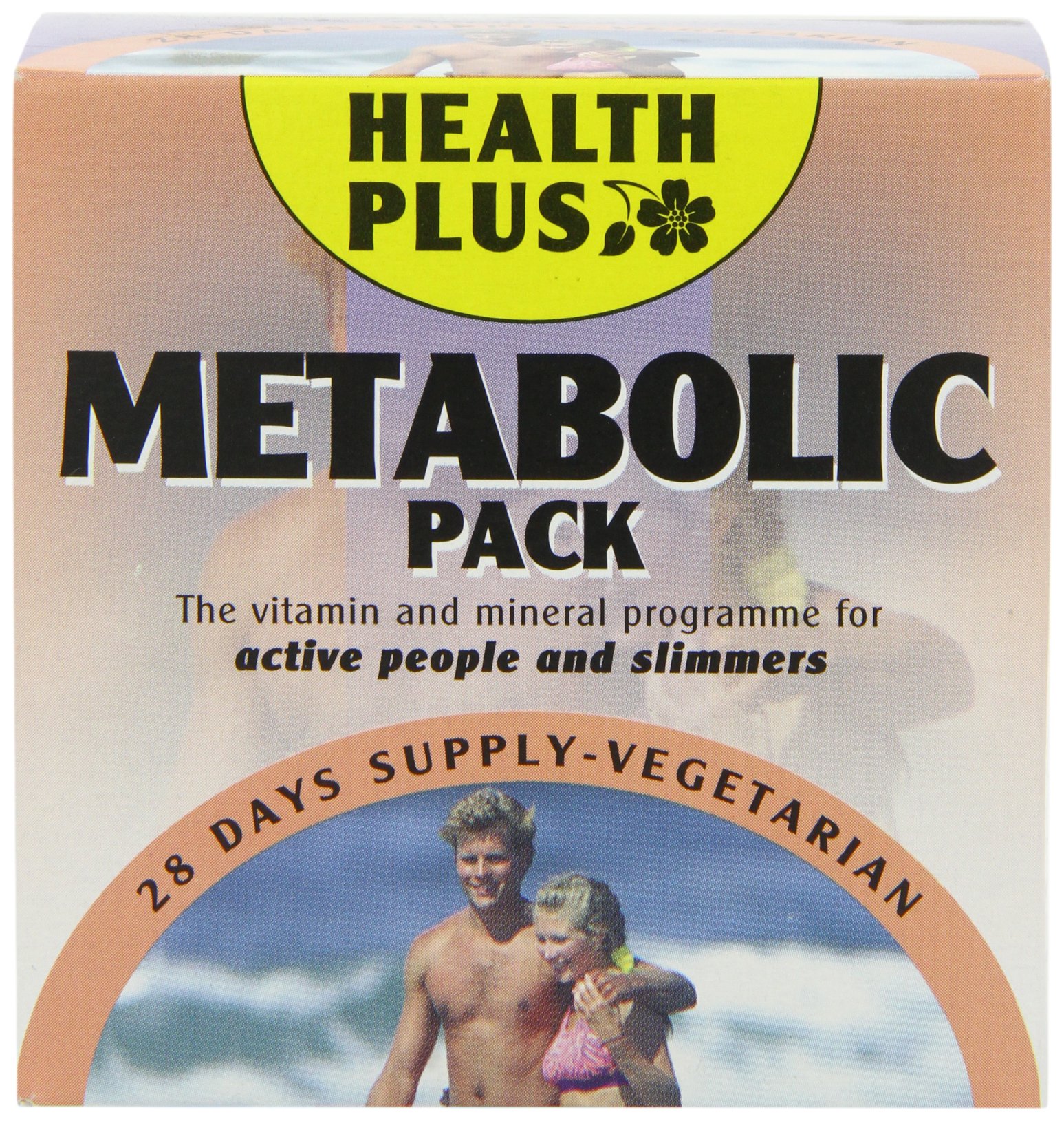 Health Plus Metabolic Pack Energy and Slimmers Daily Supplement - 28 Day Supply