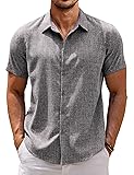 COOFANDY Men's Casual Button Down Shirts Summer