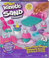 Kinetic Sand Shimmer Unicorn Bake Shoppe 453g 8 Tools Sensory Sand