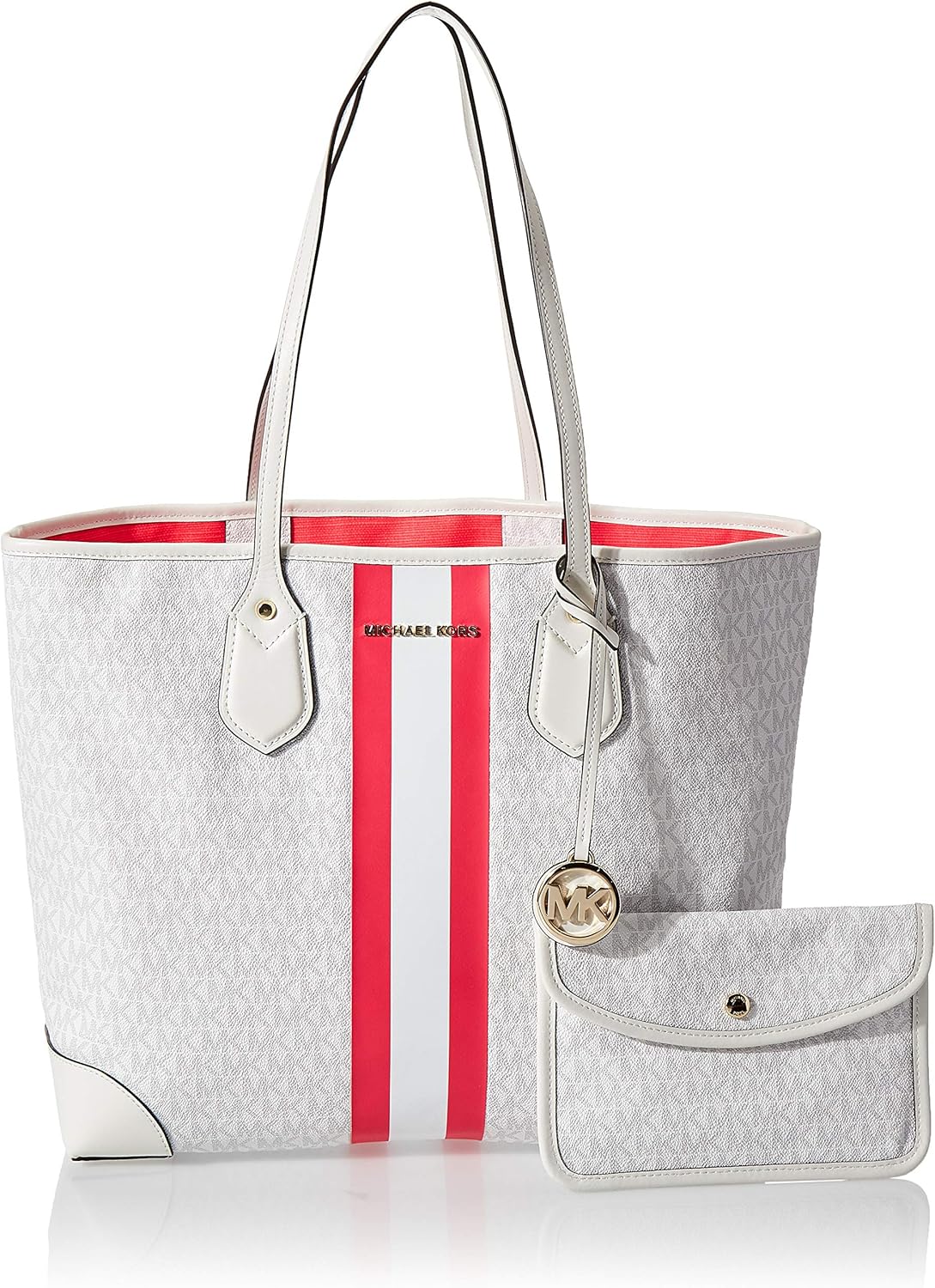 white michael kors purse
