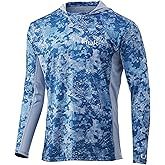 HUK Mens Icon X Camo Hoodie |UPF 50+ Long-Sleeve Fishing Shirt