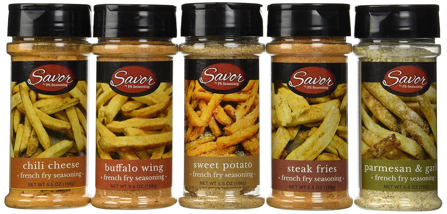 Different Flavors Of Fries