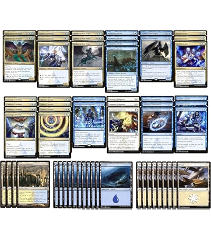 Amazon.com: Elite Blue White Creature Deck - Azorius Flying Tokens