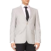 Adam Baker Men's Single Breasted Ultra Slim Fit Wool Blazer/Sport Coat - Many Styles and Colors