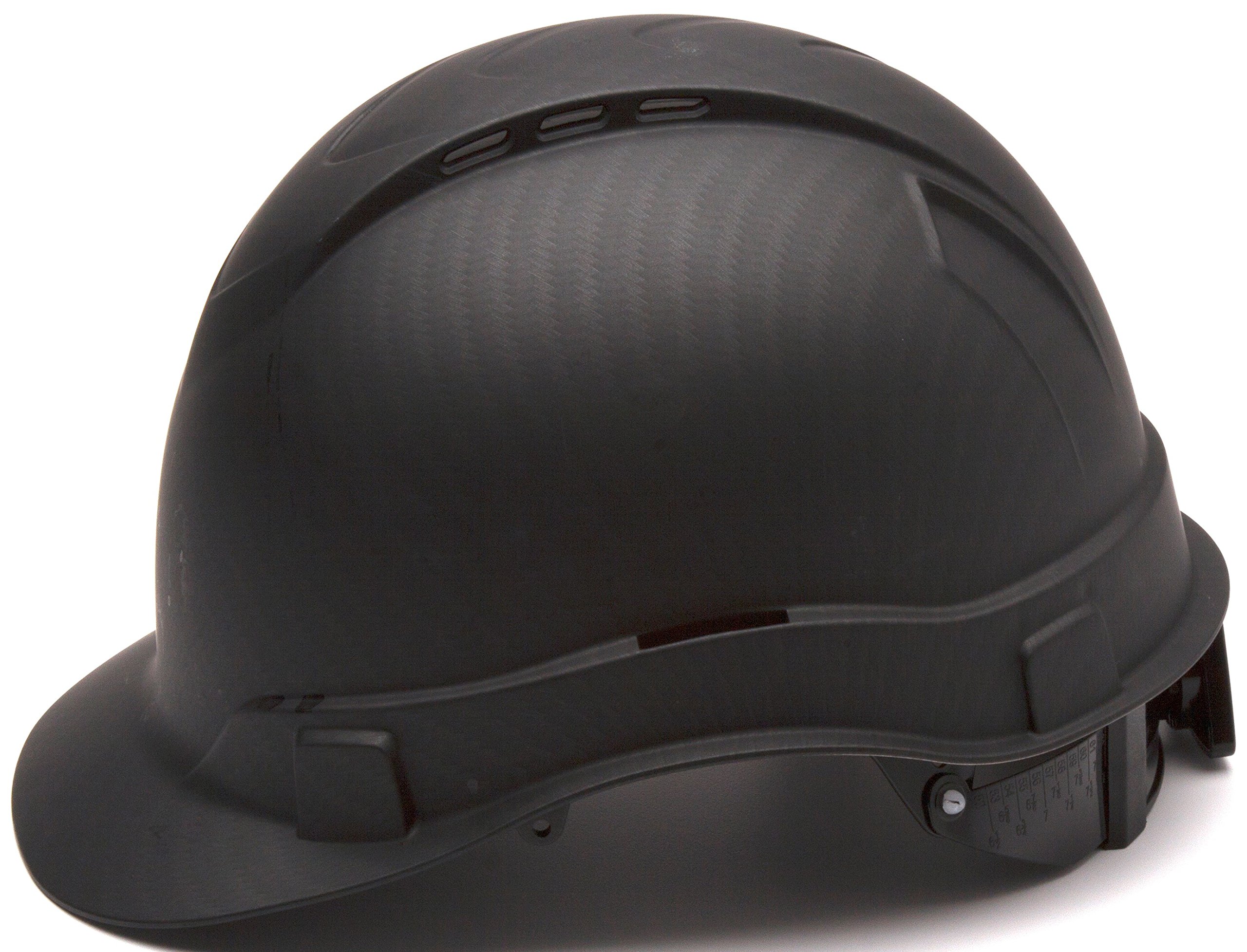 Pyramex Ridgeline Cap Style Hard Hat, Vented, 4Point Ratchet