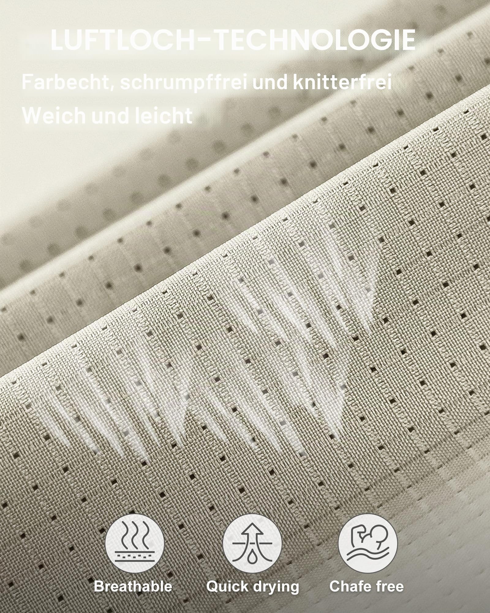 33,000ft Herren Sportshemd Langarmhemd Atmungsaktives Funktionshemd Schnelltrocknende Shirt Outdoorhemd für Männer Frühling Sommer Herbst Wandern Angeln Shirts Khak L 7