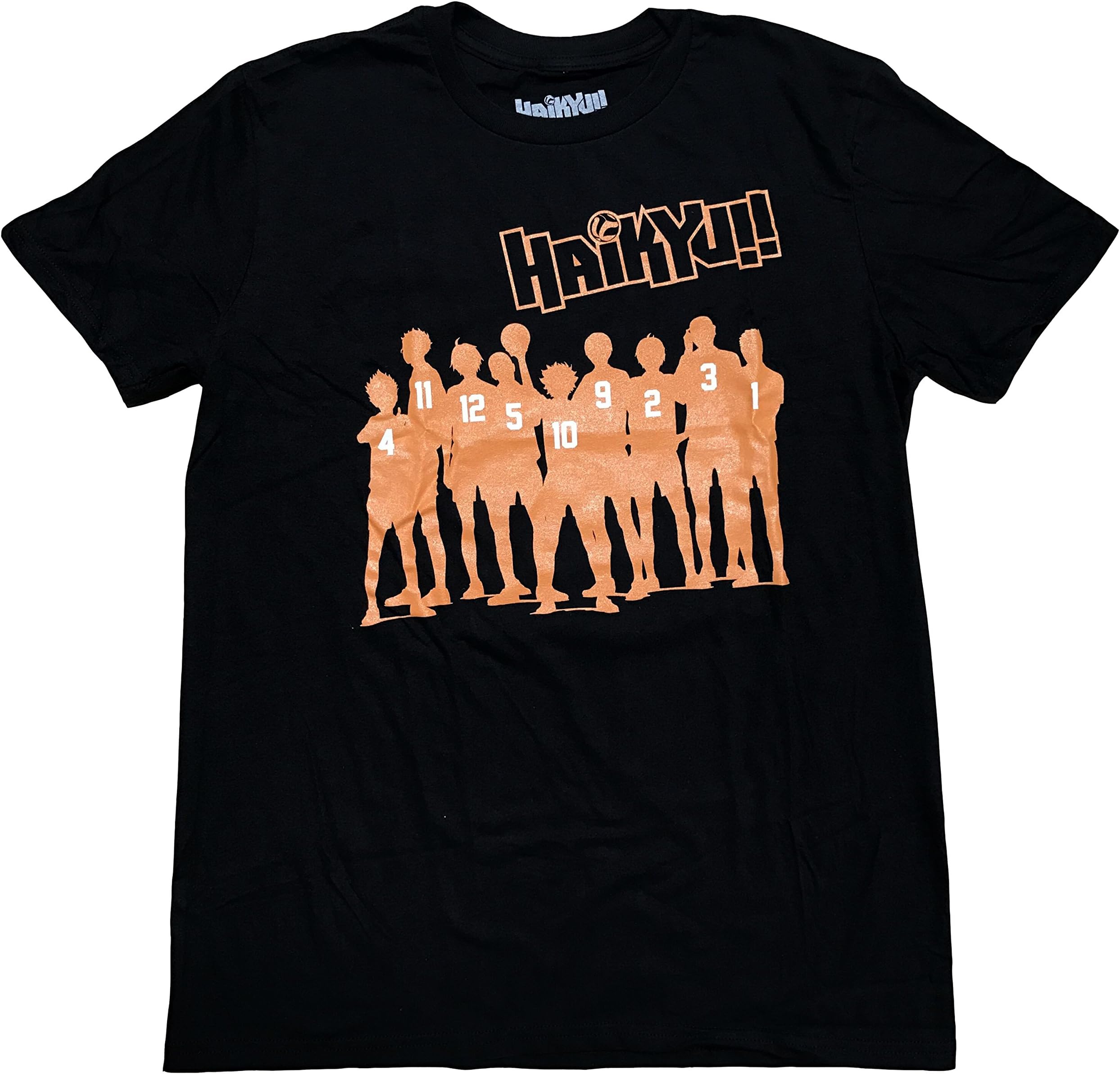 COMCANROLL Haikyuu Team of Karasuno SD Group Men's Screem Print T-Shirt