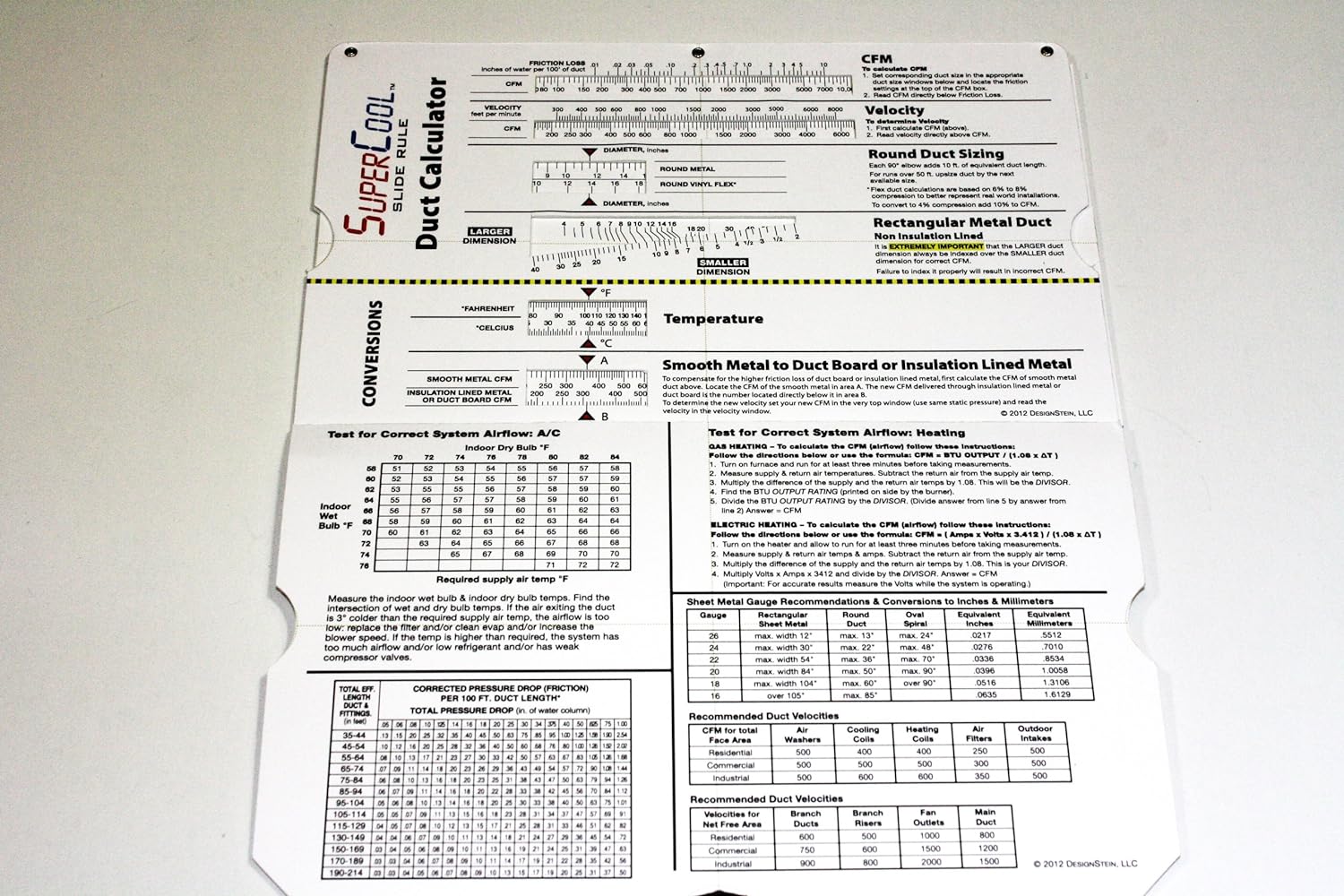 SuperCool Slide Rule by SuperCool Slide Rule Inspection & Test Plus