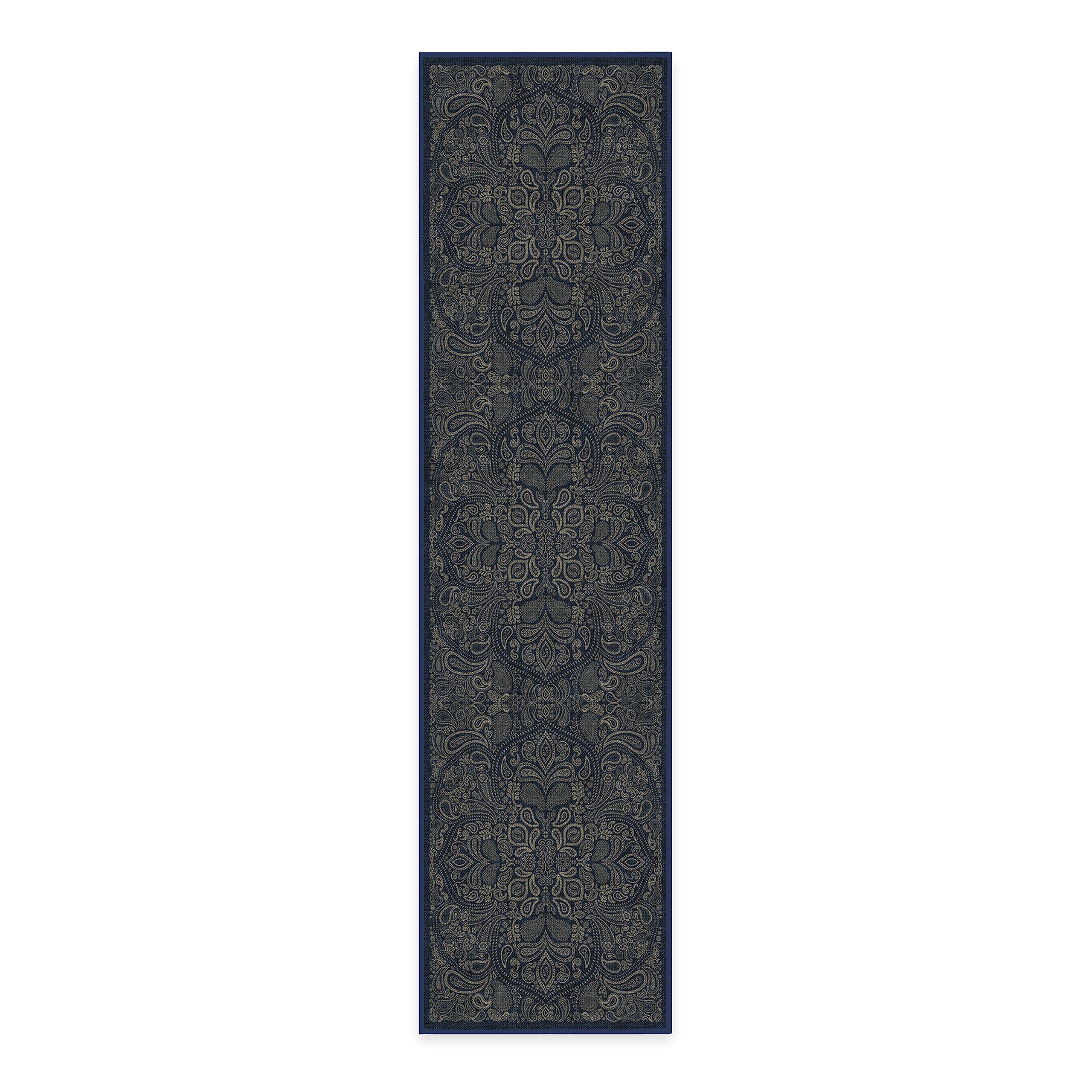 RUGGABLE x Iris Apfel Machine Washable Runner Rug