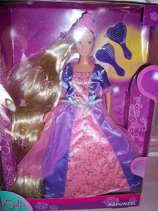 Amazon Com Steffi Love Rapunzel Doll With Extra Long Hair