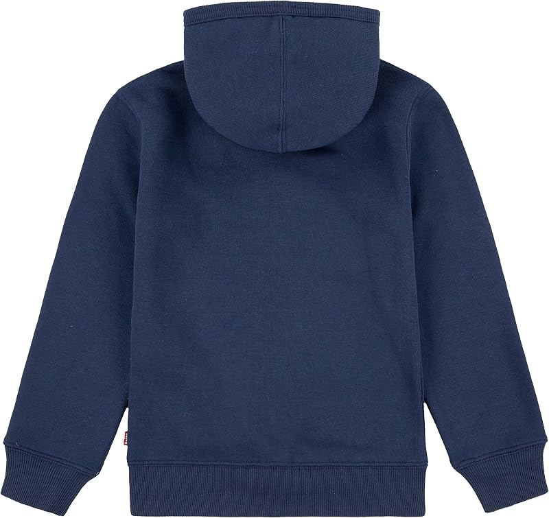 LVN BOXTAB Full Zip Hoodie, Felpe con Cappuccio Bambini e Ragazzi, Blu (Dress Blues), 10 Anni