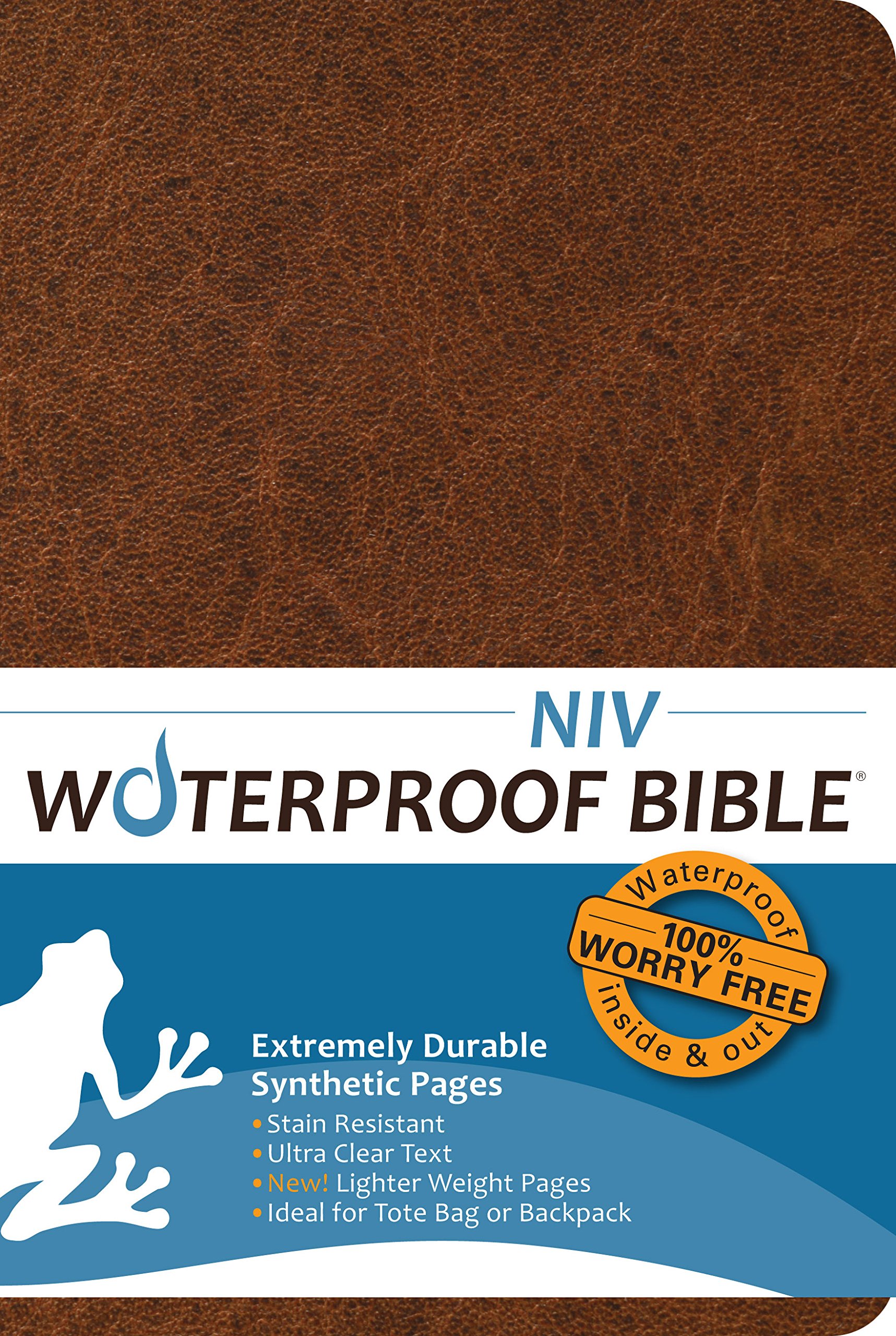 Photo 1 of Waterproof Bible NIV(2011) Teal