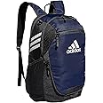 adidas Stadium Team Sports Backpack for Men and Women (36l) Durable Athletic Laptop Bag, Navy Blue/3.0, One Size