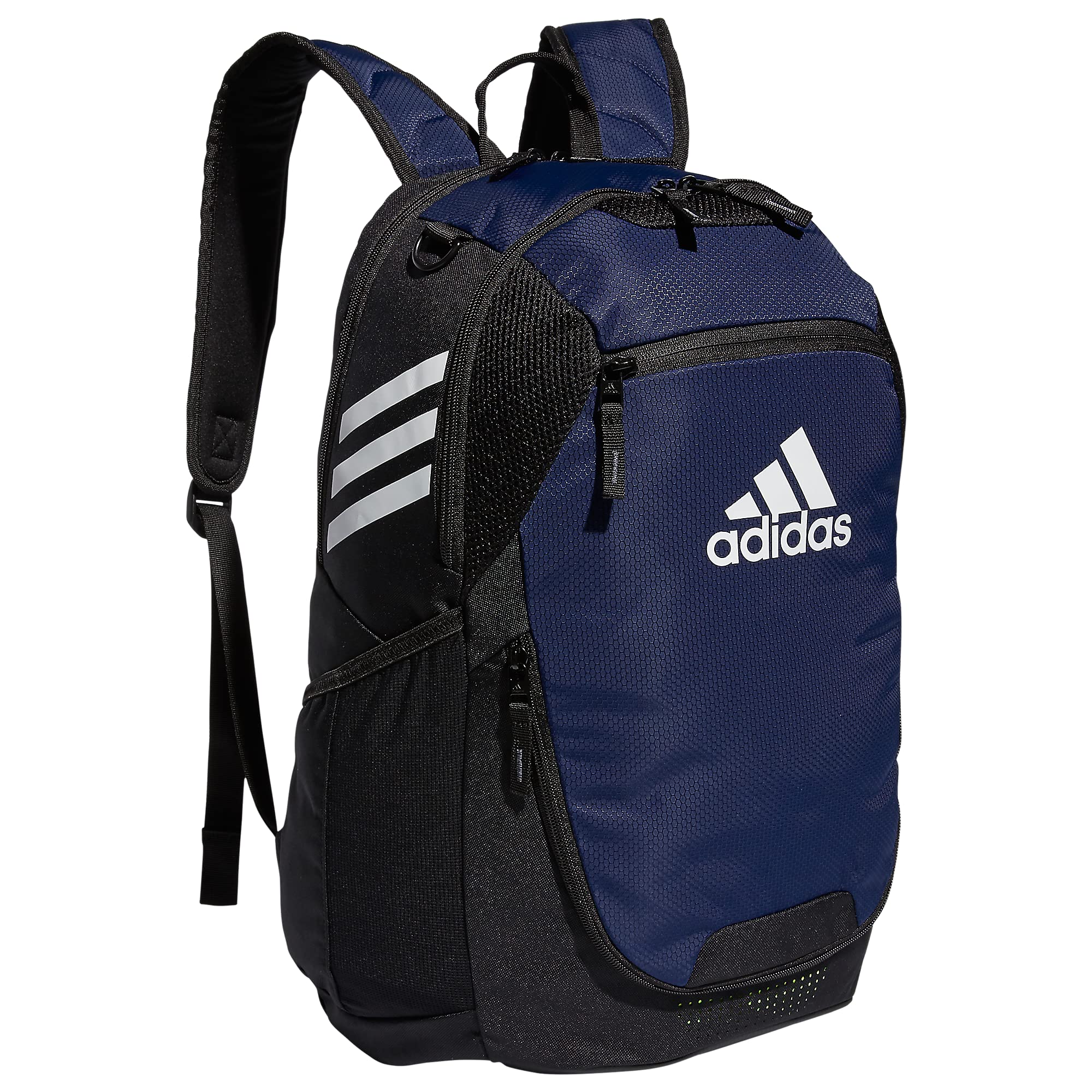 adidas Unisex's Stadium Team Sports Backpack for Men and Women (36l) Durable Athletic Laptop Bag, Navy Blue/3.0, One Size