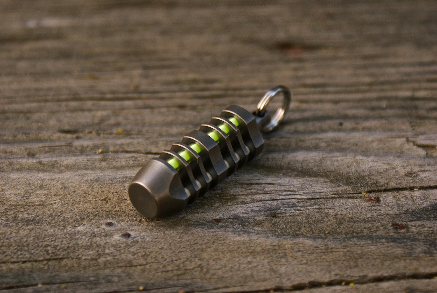 TEC Accessories TEC-T3-6X Titanium Isotope Triode Fob, Titanium housing for tritium vials: Automotive