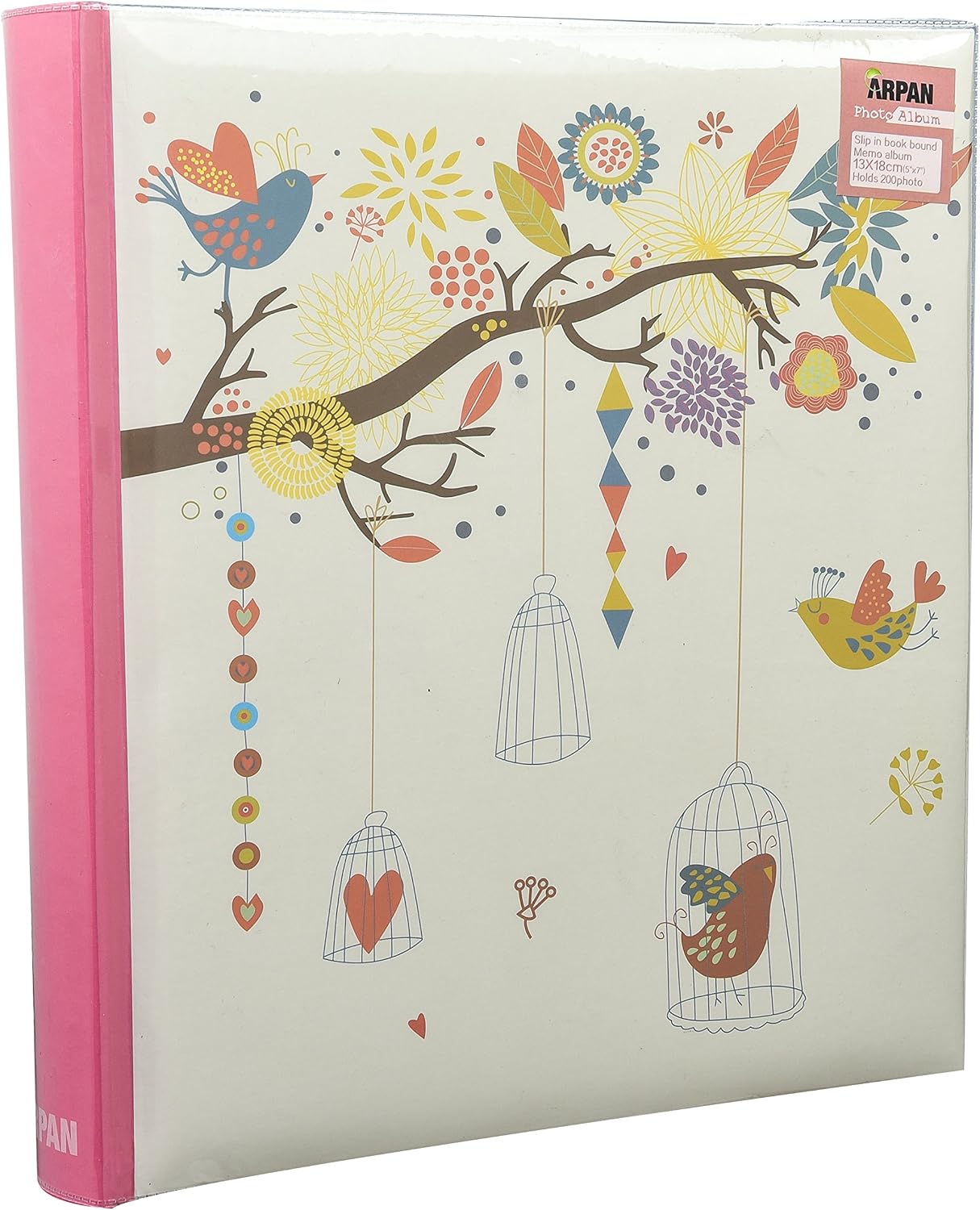 Arpan 5x7'' Photo Albums Memo Writing Space 200 Photos slip in case Album13 x 18 cm size - Image 3