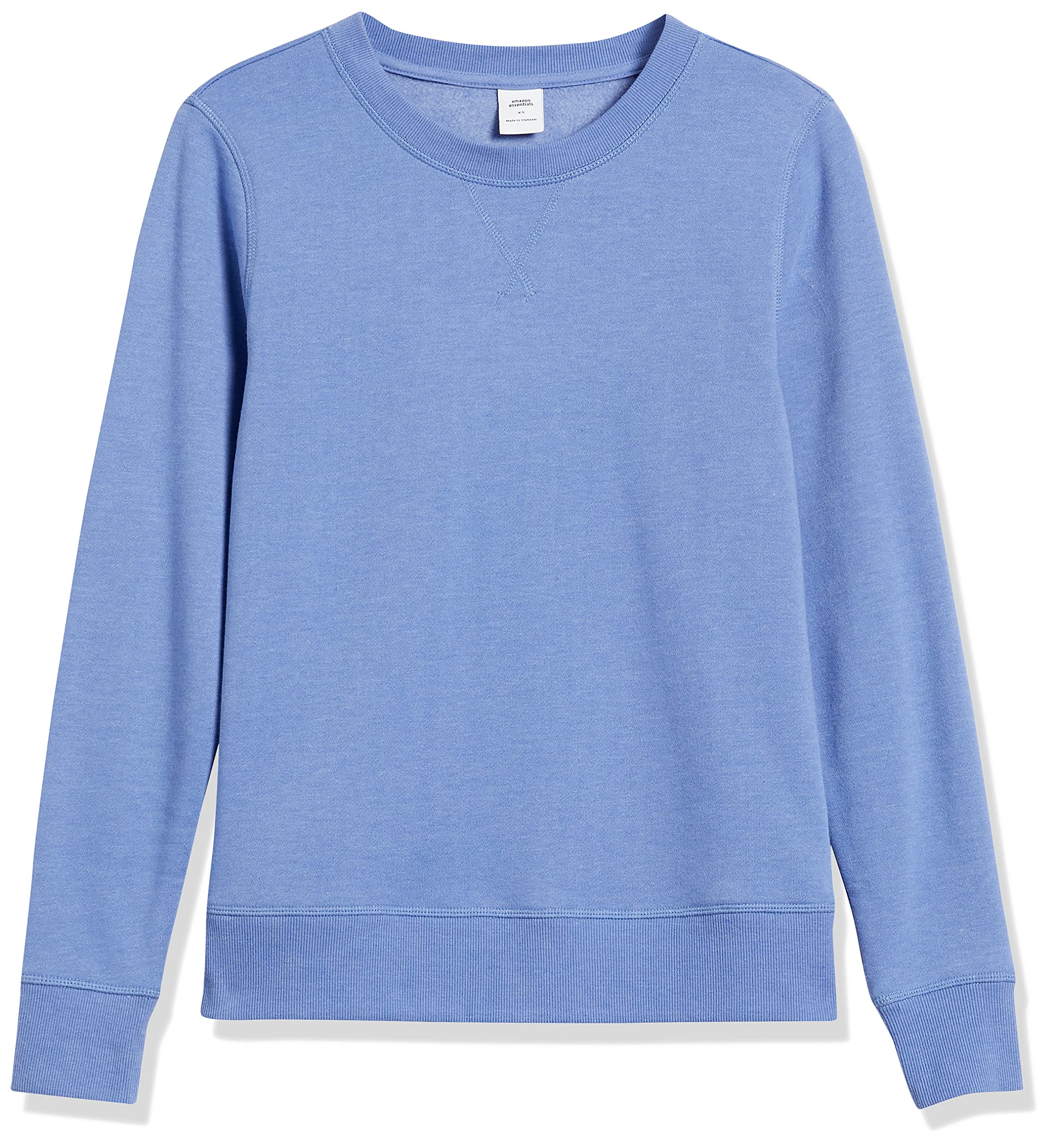 Amazon Essentials Women's Fleece Crewneck Pullover Sweatshirt (Available in Plus Size)