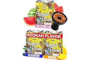 M. ROSENFELD Shisha Hookah Flavors Nicotine Free - Hookah Shisha Flavors 3 x 1.75 oz (50 g) Hookah Flavors Set for your Hooka