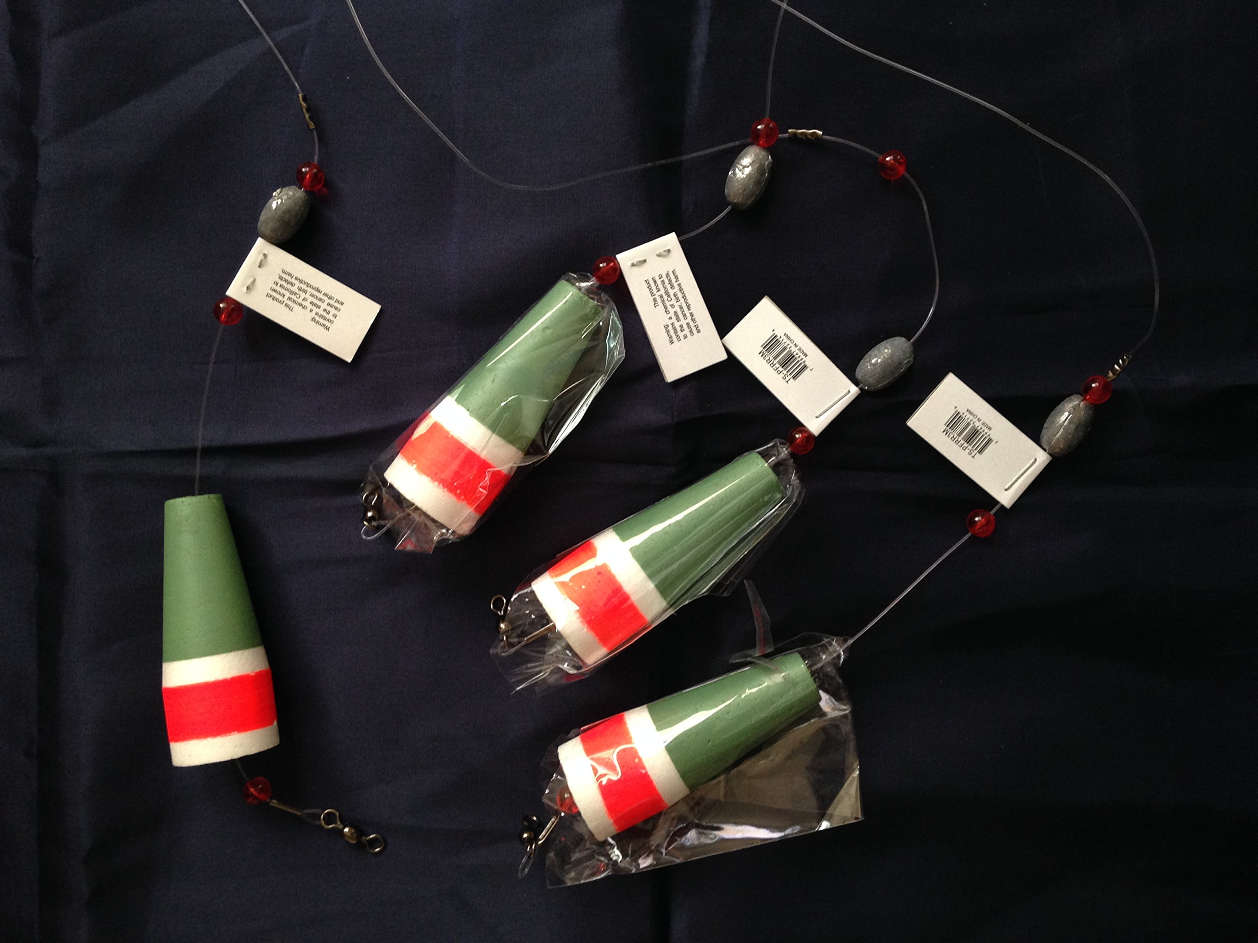 Set of 12 Pcs 3" Popping Cork Rattle Rig Sale for 18.99 (New