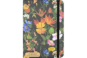 2027 Floral Paradise Weekly Planner (16 months, Sept 2026 to Dec 2027)