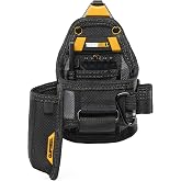 ToughBuilt ClipTech Series &ndash; Tape Measure/All-Purpose Pouch, Heavy-Duty Tool with Reinforced 1680D Fabric, Multi-Pocket Design for Jobsite Organization