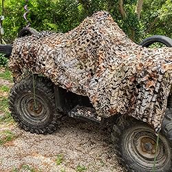LOOGU Camo Netting, 3D Bionic Tree Camouflage