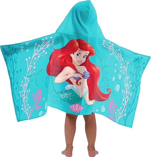 mermaid hooded towel
