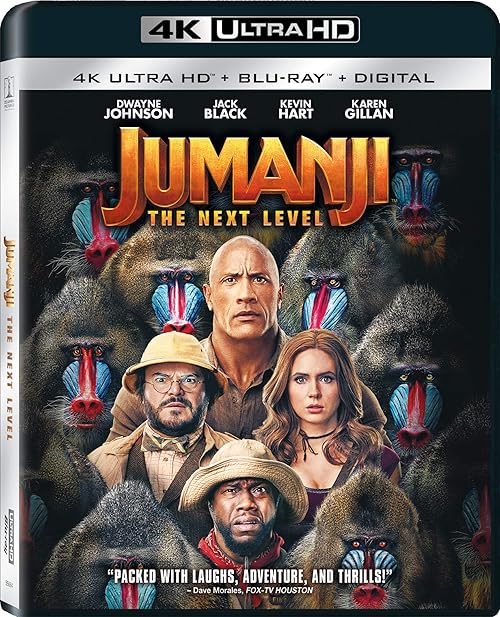 Jumanji: The Next Level [4K Ultra HD + Blu-ray + Digital] [4K UHD]