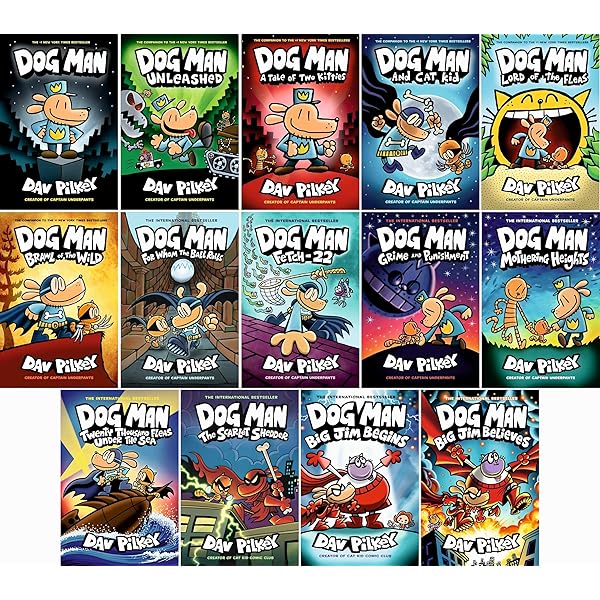 Amazon.com: Scholastic Dog Man Complete Series (Books 1-13