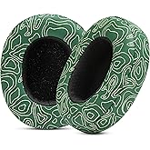 WC PadZ Crusher Evo - Upgraded Earpads for Skullcandy Crusher Evo, Crusher Wireless, Hesh ANC & More, Made by Wicked Cushions | Enhanced Comfort & Sound Isolation | Emerald Tide