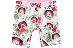 PSD Underwear Boys Boxer Briefs - Animal Print, Comfortable Active Underwear for Boys, Packs & Singles