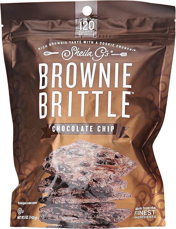 Sheila G's Brownie Brittle Chocolate Chip 5Ounce (Pack Of 12) Amazon