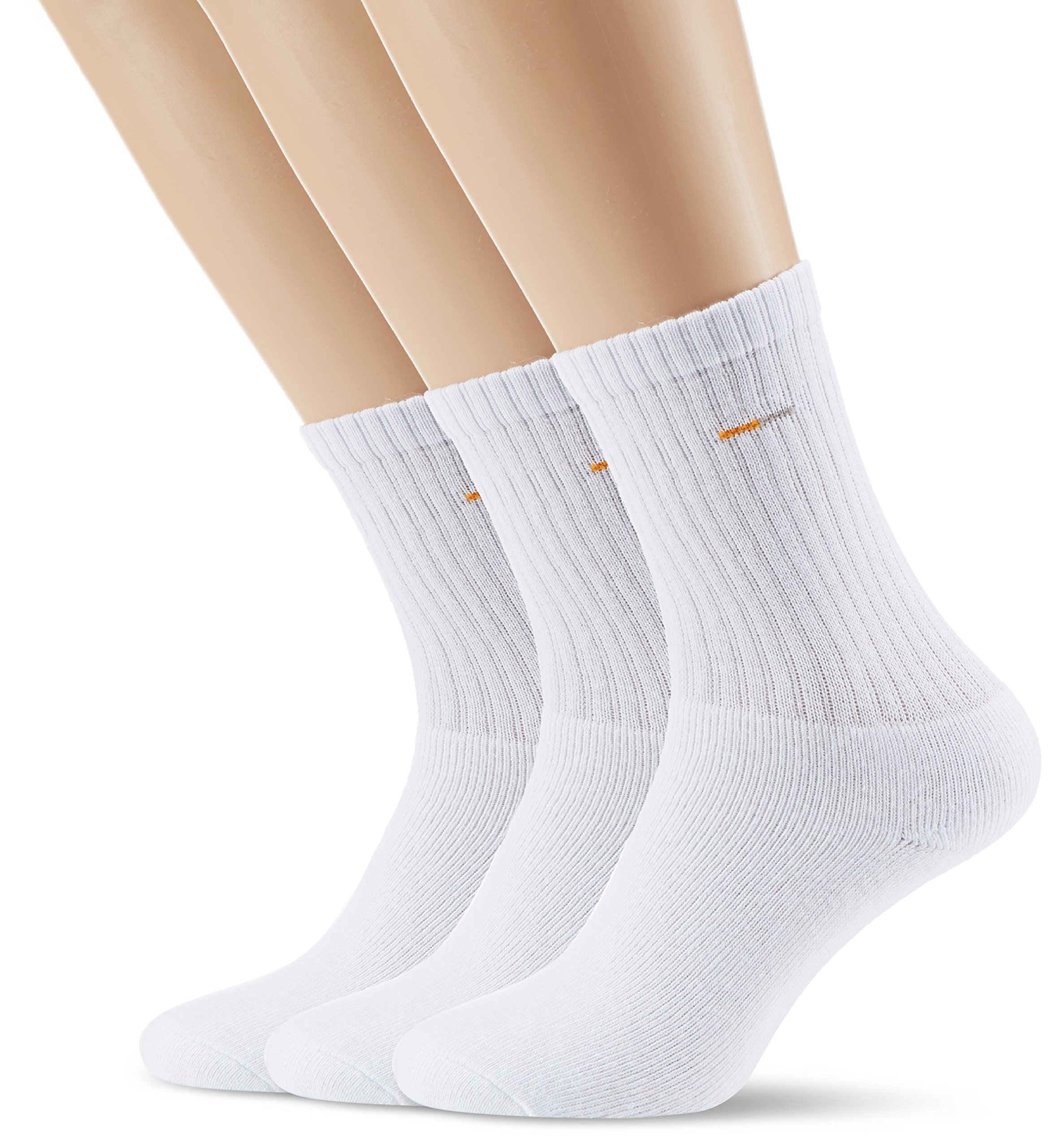 Camano Men's 5943 Socks (Pack of 6), White (White 1), 2.5/5 UK